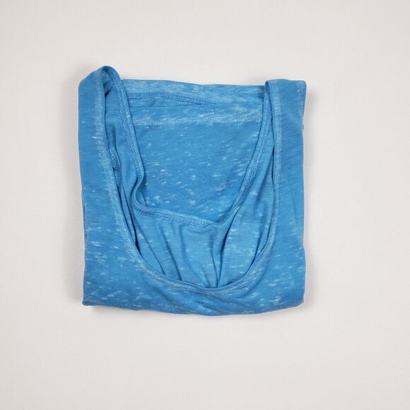 Becca Beach Date Knot Back Scoop Cover Up Dress Women's Medium Crystal Sea Blue - Picture 15 of 16